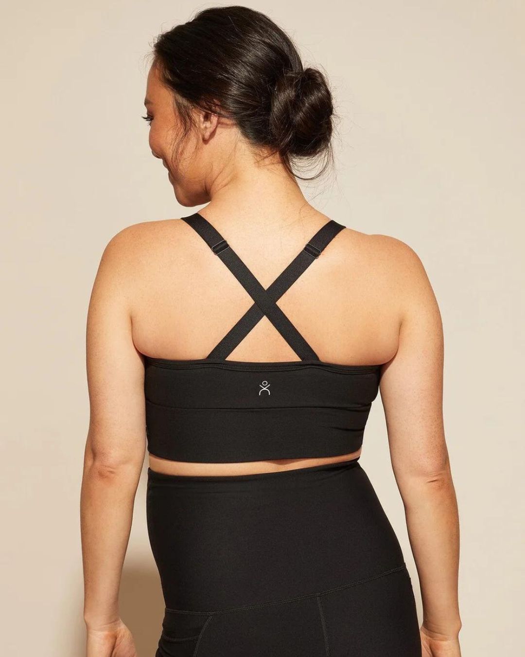 DK Active Chloe Maternity Activewear Crop Black - Small