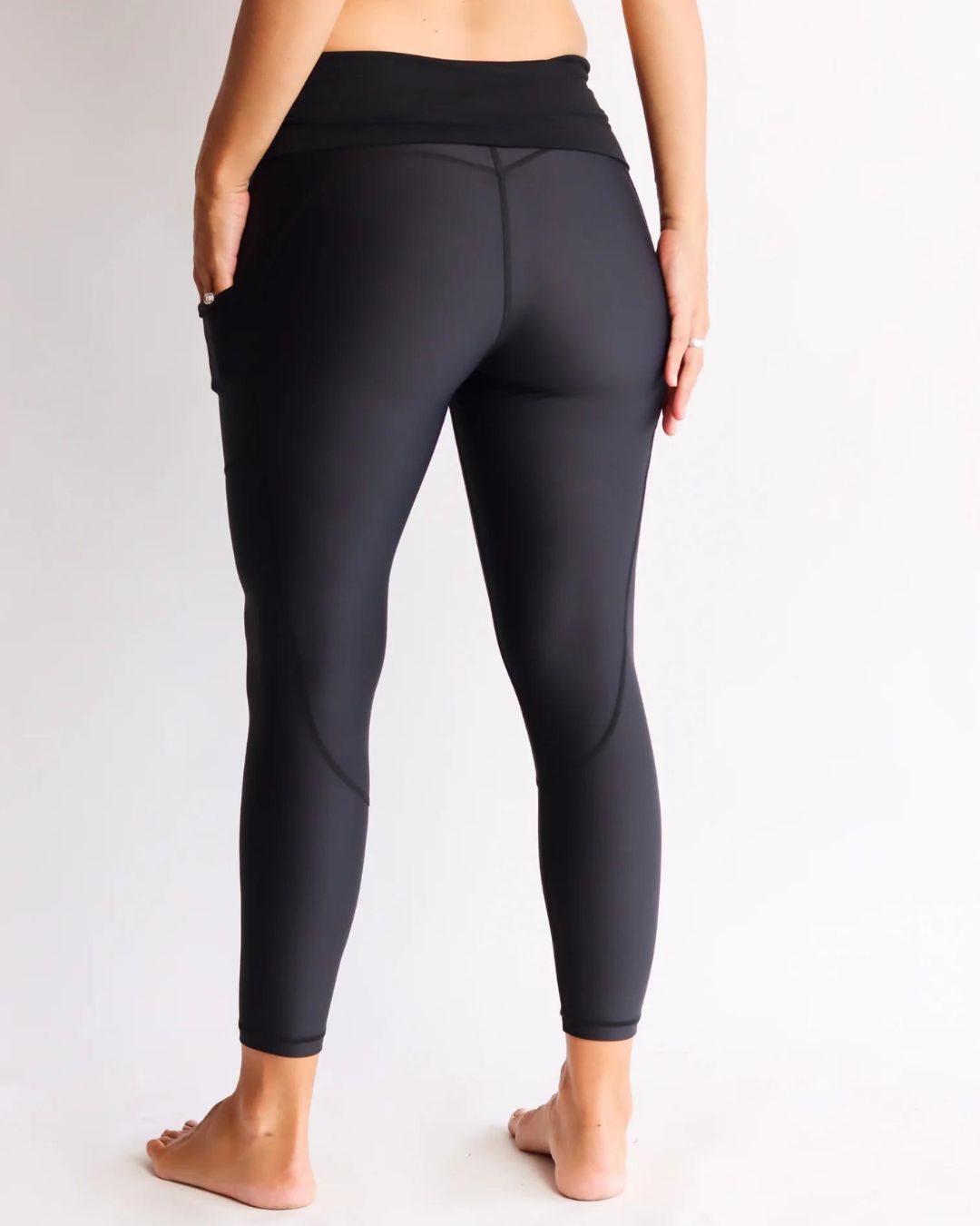 Maternity Leggings - Classic 7/8 Length w Pockets