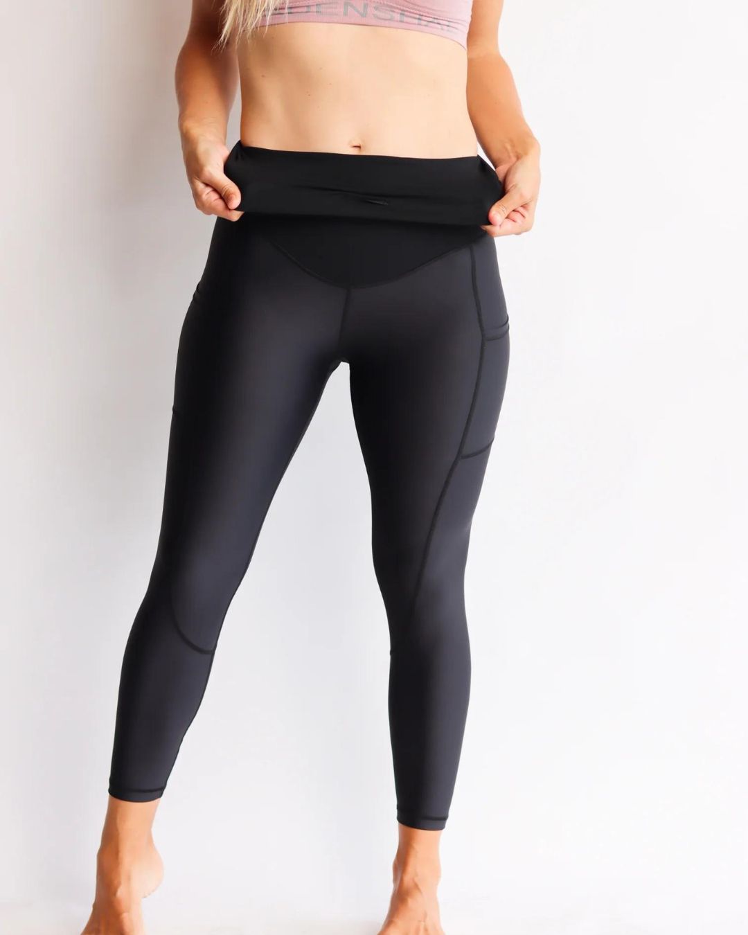 Maternity Leggings - Classic 7/8 Length w Pockets