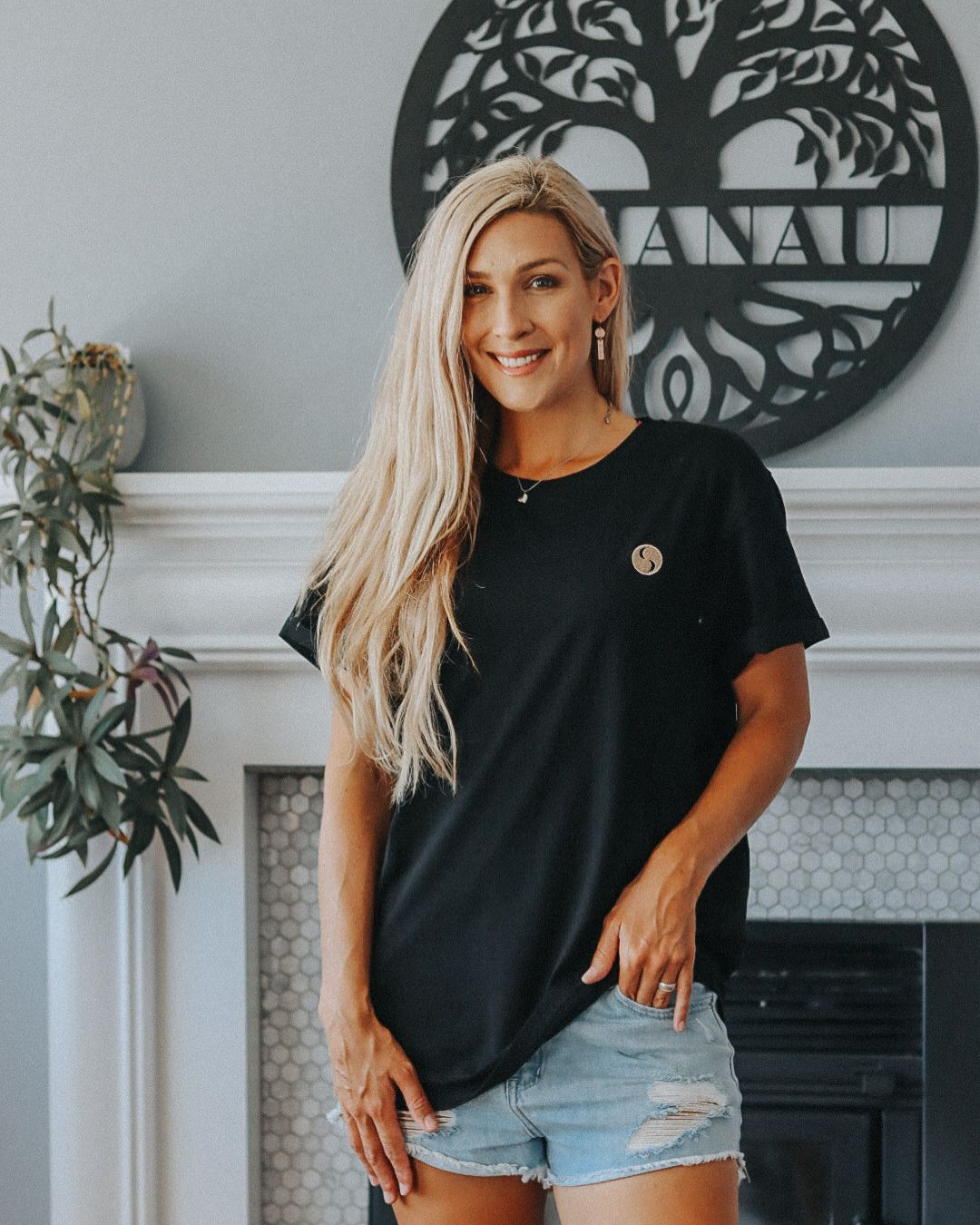 The Charlotte Tee - Black